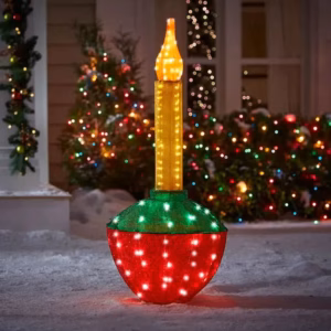 Luz Cintilante Bolha de Natal com 115 LEDs – 127 cm