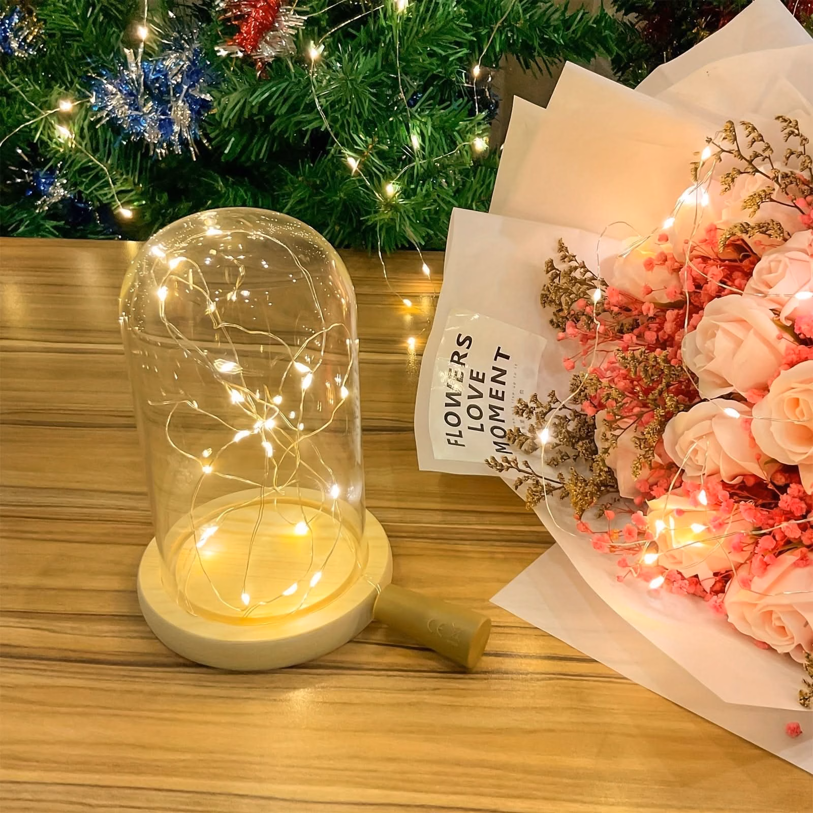 Luzes de garrafa de LED Natalina - Image 9