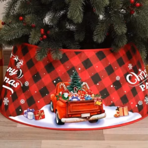 Saia Árvore de Natal Estampado 60x40x20cm