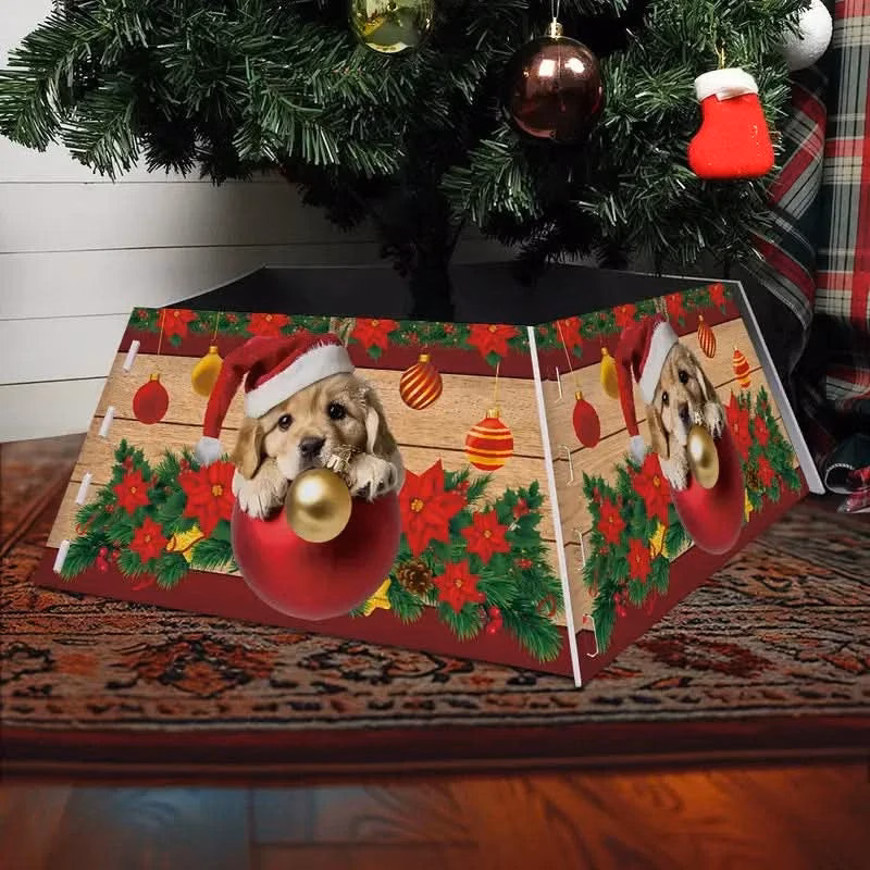 Saia Árvore de Natal Base PVC Encaixe 55x42x25cm