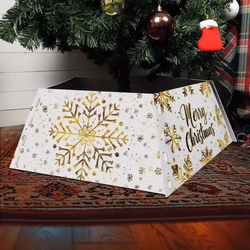 Saia Árvore de Natal Base PVC Encaixe 55x42x25cm