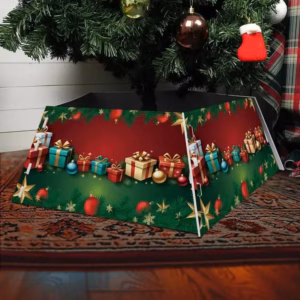 Saia Árvore de Natal Base PVC Encaixe 55x42x25cm