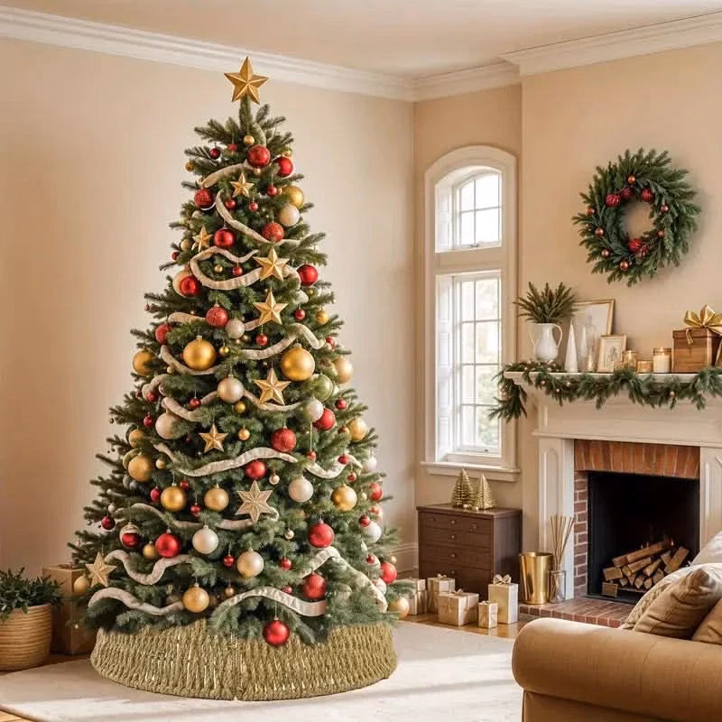 Saia Árvore de Natal Base Rústica 70x50x25cm - Image 2