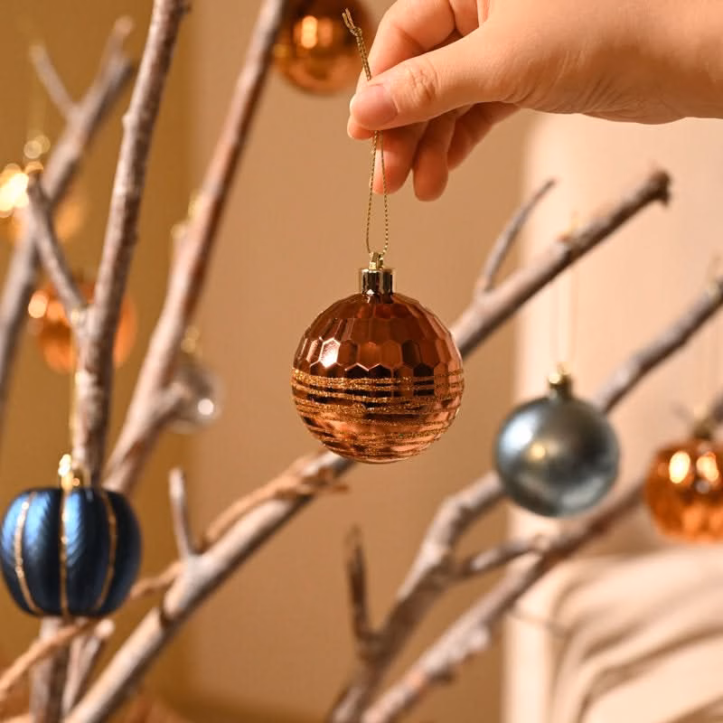 Kit Bolas Natalinas Decoração para Natal 21 Peças - Image 7