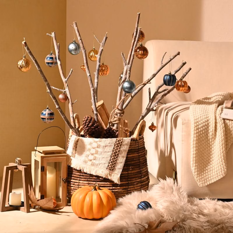 Kit Bolas Natalinas Decoração para Natal 21 Peças - Image 8