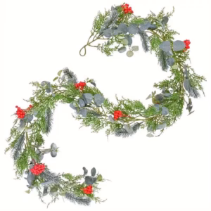 Festão de Natal Realista Decorado