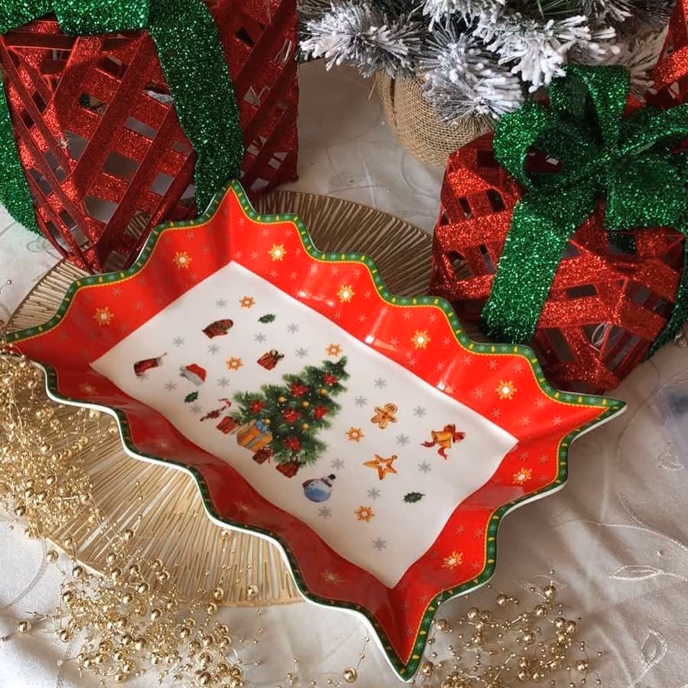 Conjunto de Louça Natalina Premium – 27 Peças - Image 9