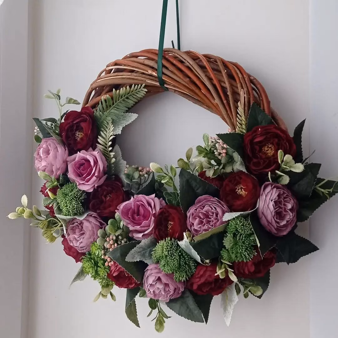 Guirlanda Decoração Natalina Simples 50CM