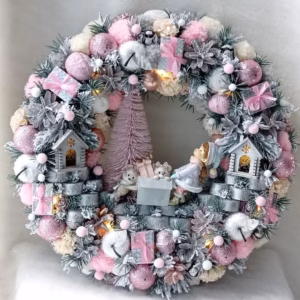 Guirlanda Decoração Natalina Luxo 65CM