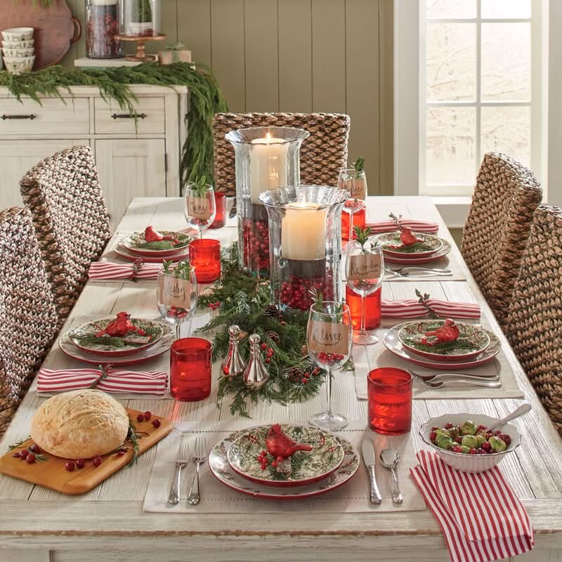 Conjunto de Porcelana Cores Natalina com 16 Peças - Serviço para 04 Pessoas - Image 4