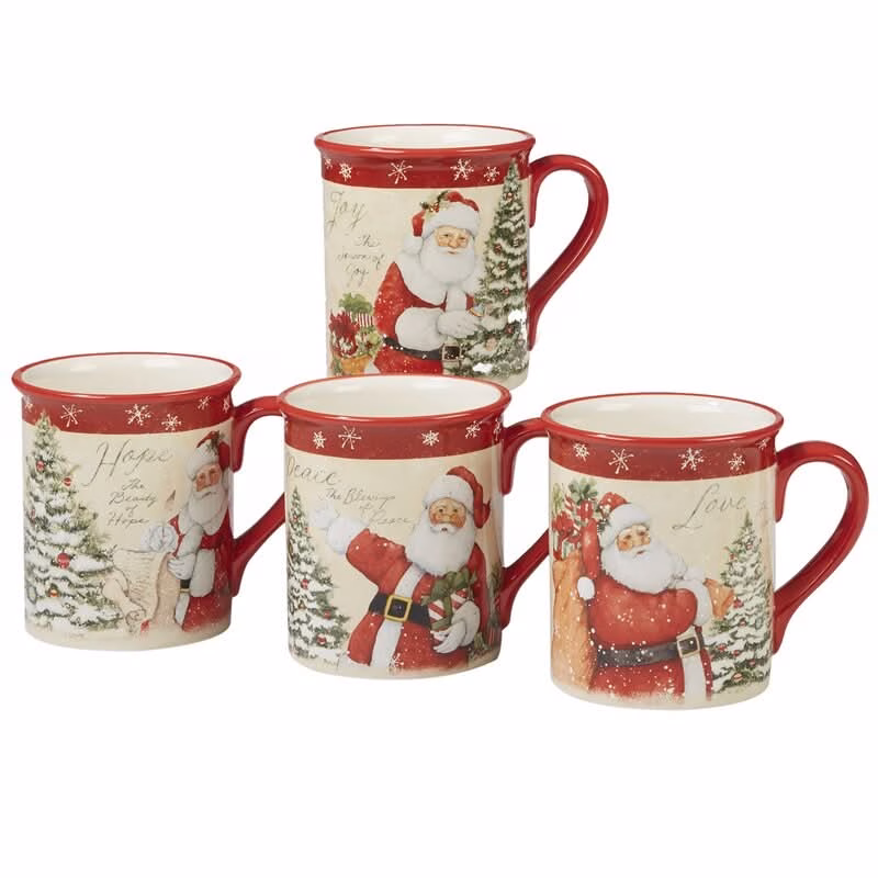 Conjunto de Louça de Natal Holiday Wishes – 16 Peças - Image 9