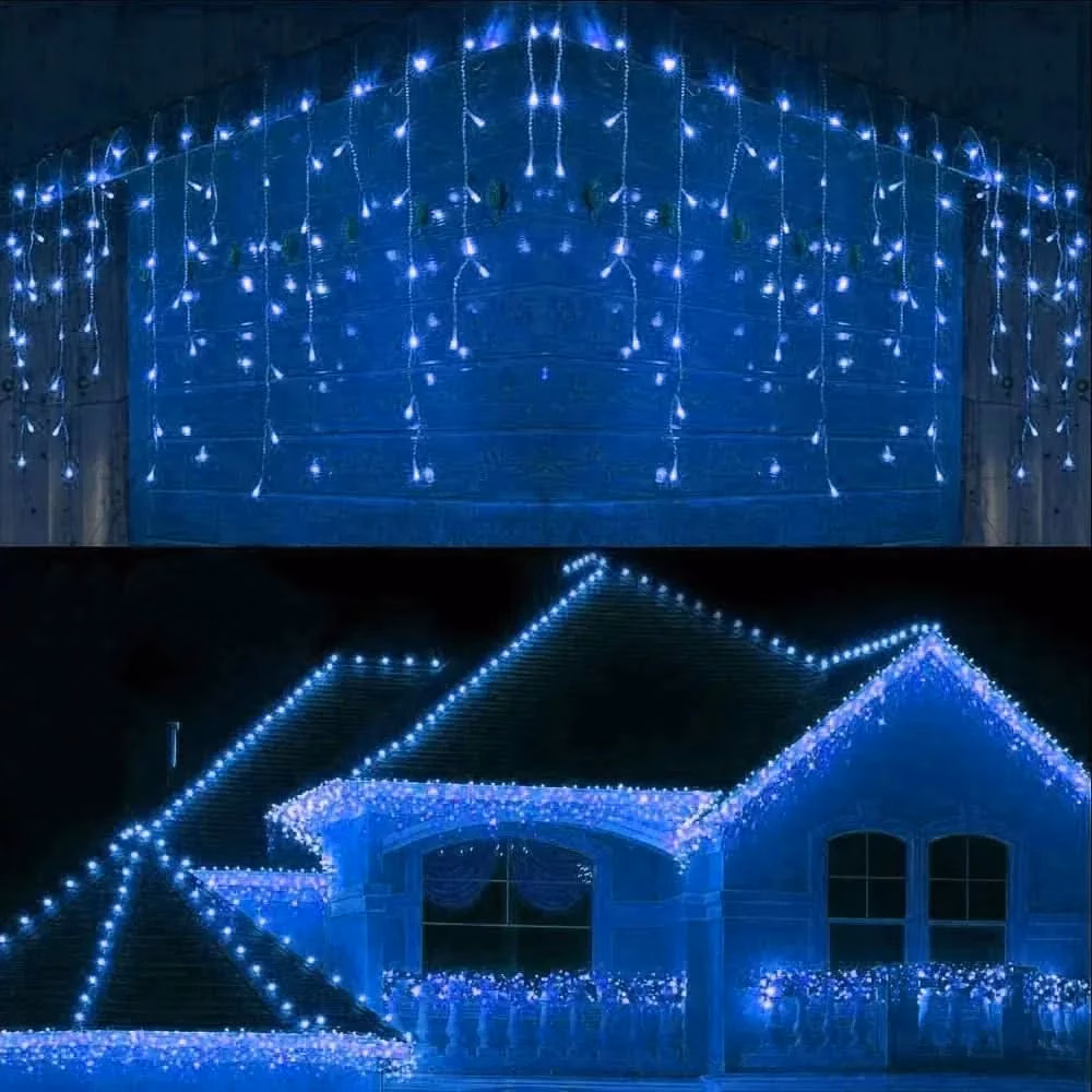 Cortina de Luzes LED Natalinas – Encanto e Magia para sua Casa - Image 25