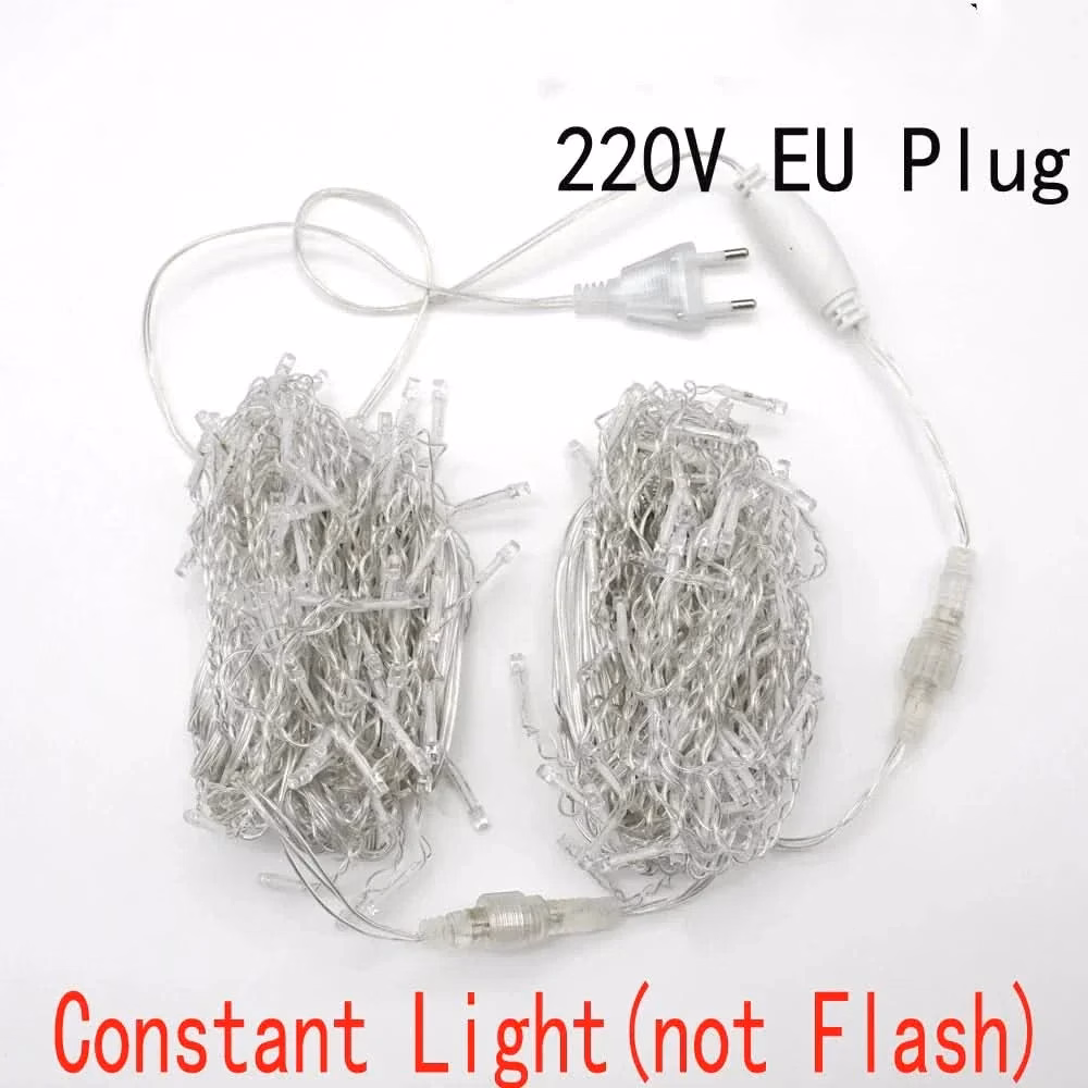 Cortina de Luzes LED Natalinas – Encanto e Magia para sua Casa - Image 16