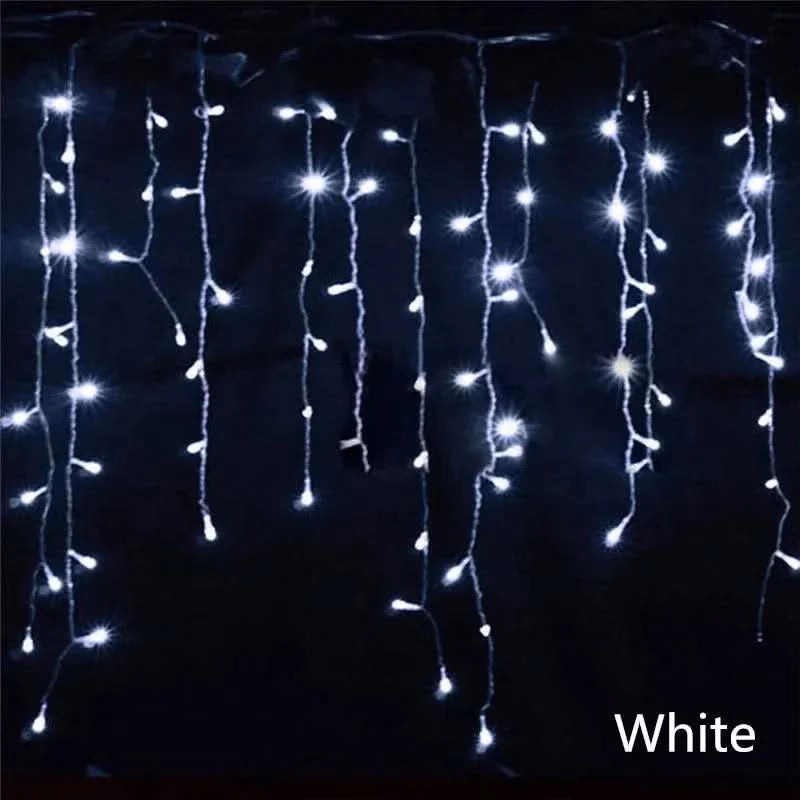 Cortina de Luzes LED Natalinas – Encanto e Magia para sua Casa - Image 9