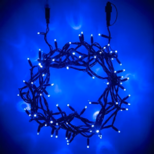 200 Luzes de Natal LED Azuis