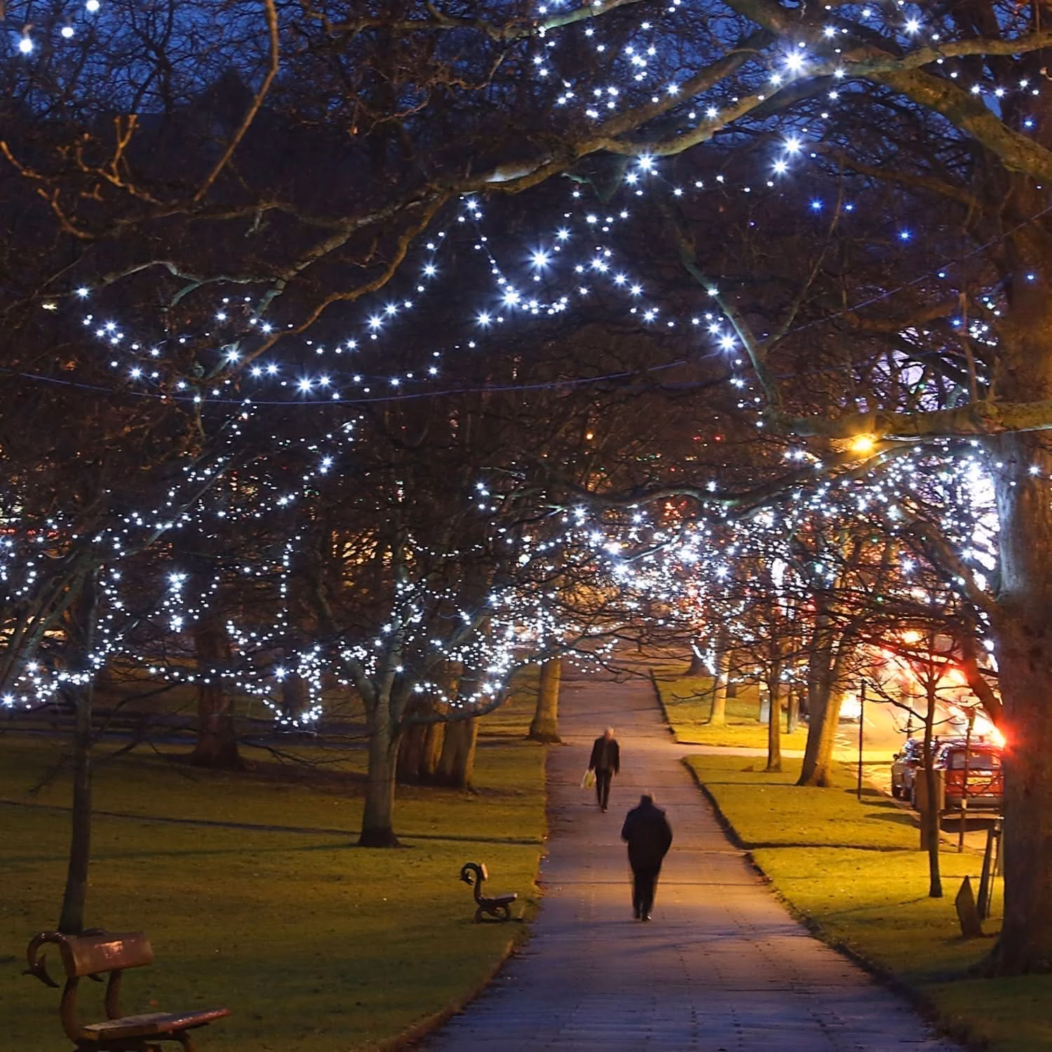 200 Luzes de Natal LED Brancas - Image 2
