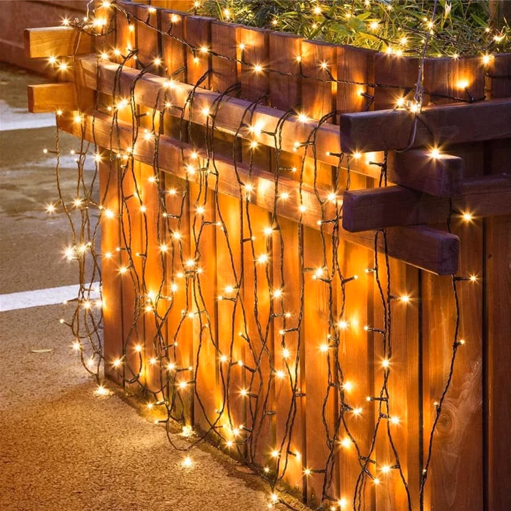 Luzes de Fada LED Impermeáveis - Magia Natalina com Controle Remoto - Image 7