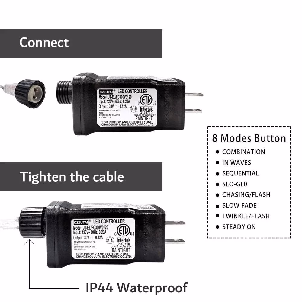 Luzes de Fadas Natalinas IP65 - Encanto e Magia em 50m - Image 10