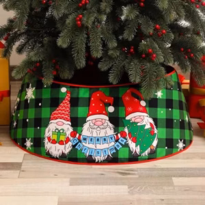 Saia De Árvore Natalino Estampado 45x70cm