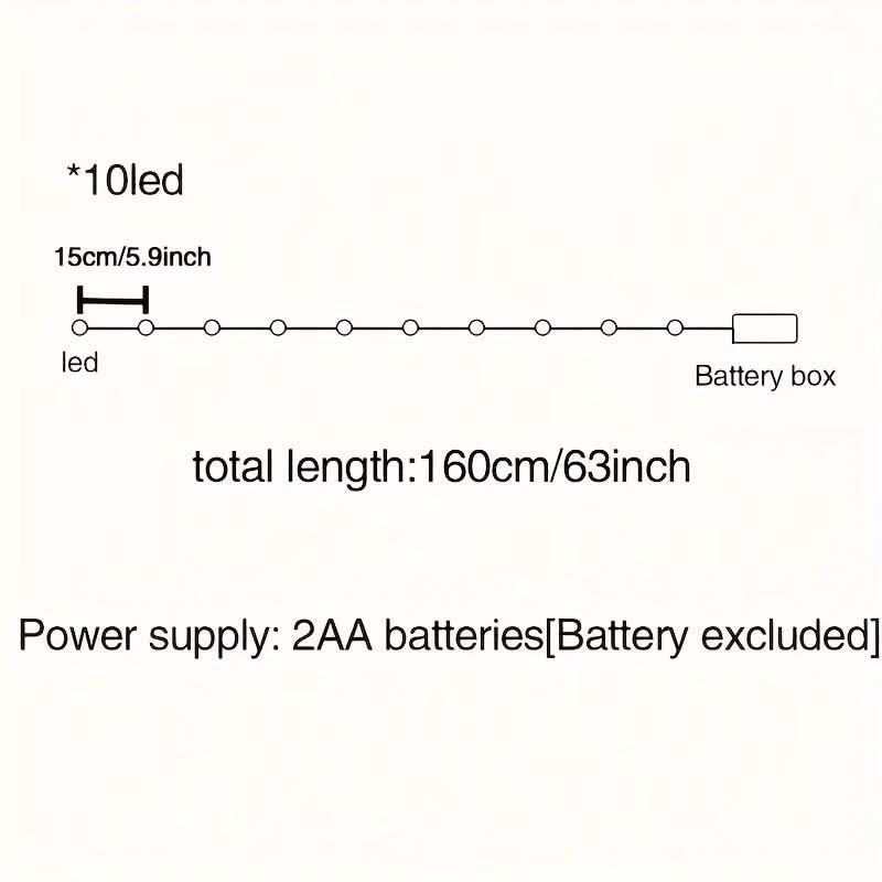 Cordão de Luzes de Natal LED - Image 3