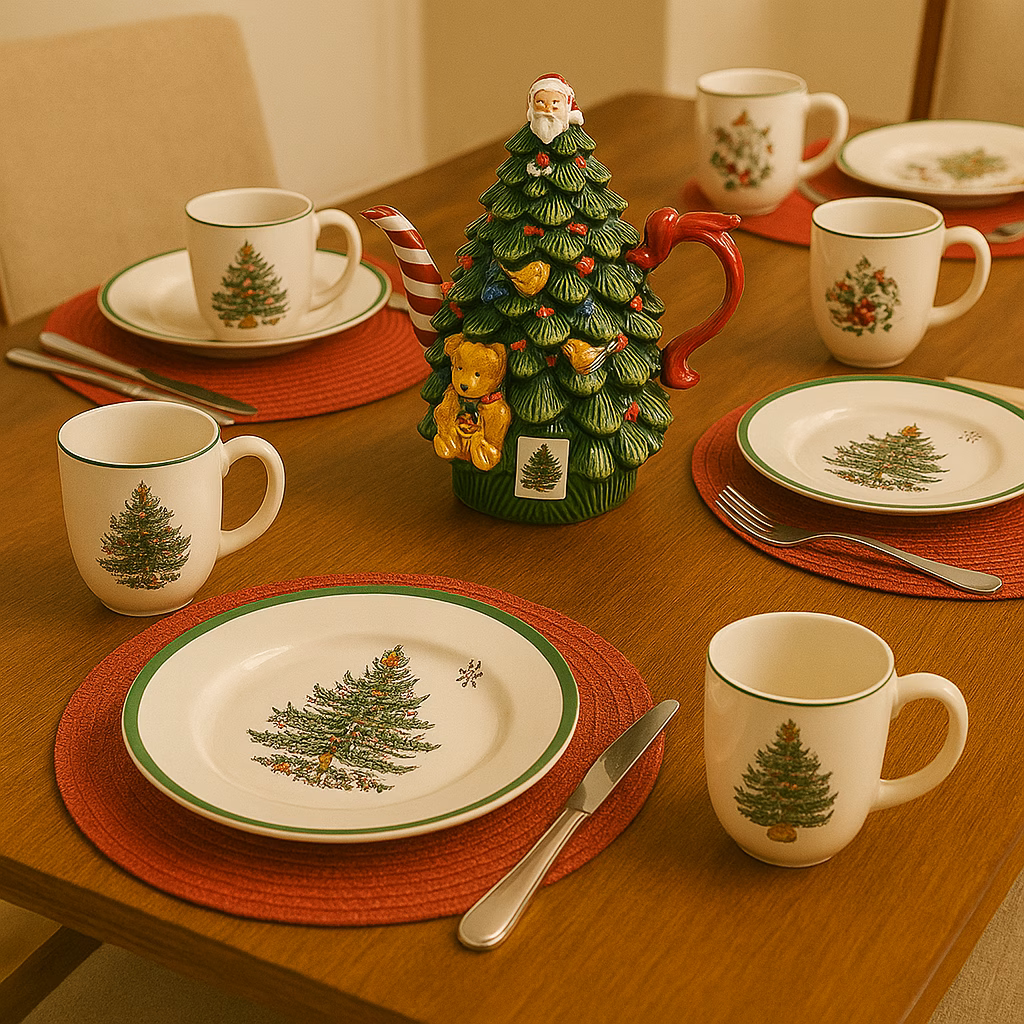 Kit Mesa Posta Temático Natalino - 5 Peças - Image 3