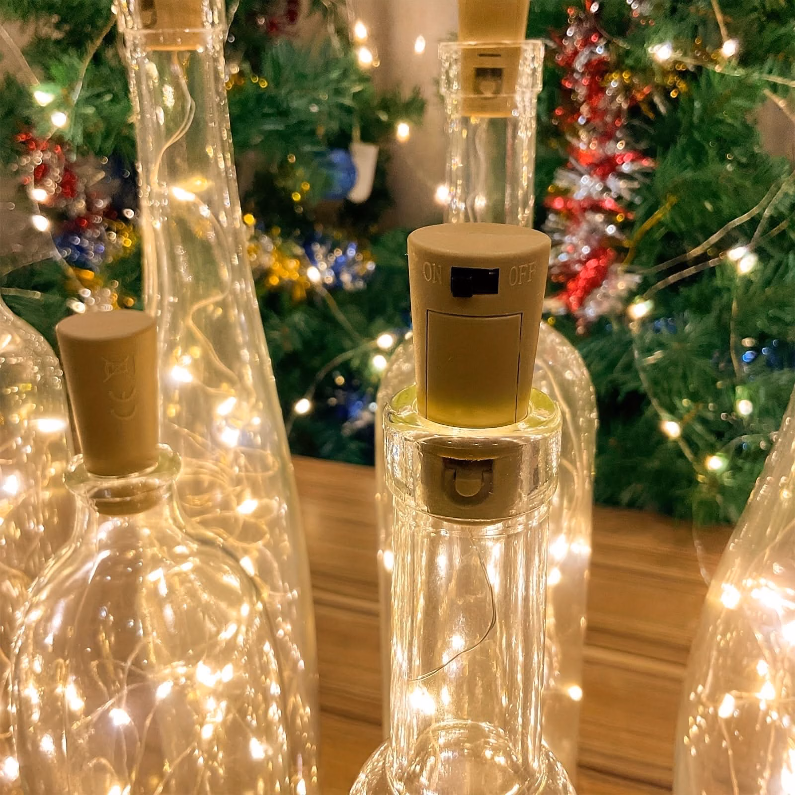 Luzes de garrafa de LED Natalina - Image 8