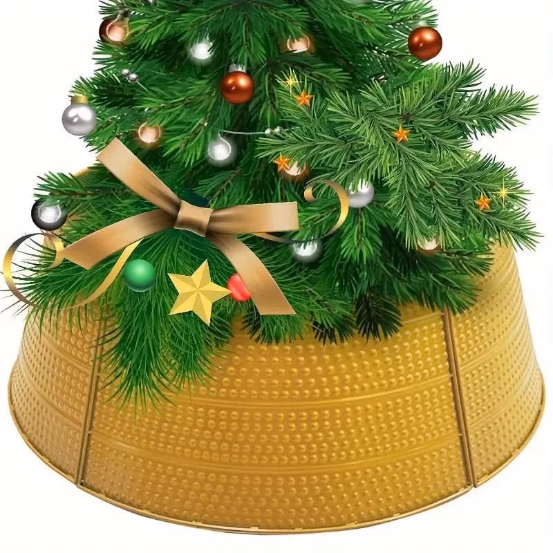 Saia Árvore de Natal Base de Metal de 60x42cm